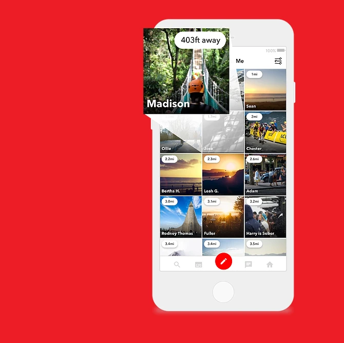 Recovery community apps help connect residents with peer support.