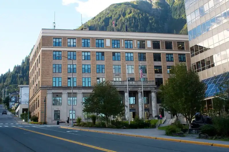 Alaska State Capitol in Juneau - recovery housing certification information