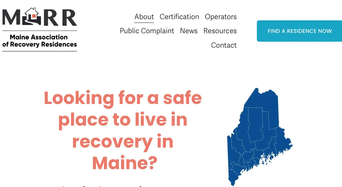 opening a sober living home in Maine with MARR certification