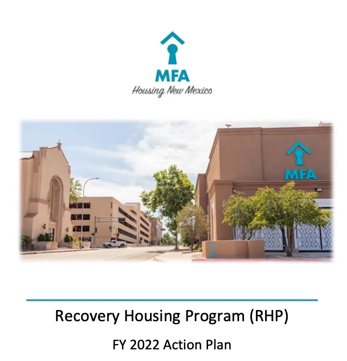 recovery housing program grants sober living home new mexico funding