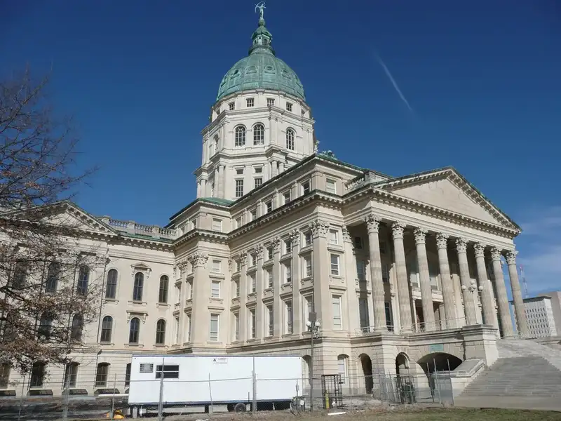 Kansas State Capitol in Topeka - recovery housing certification information