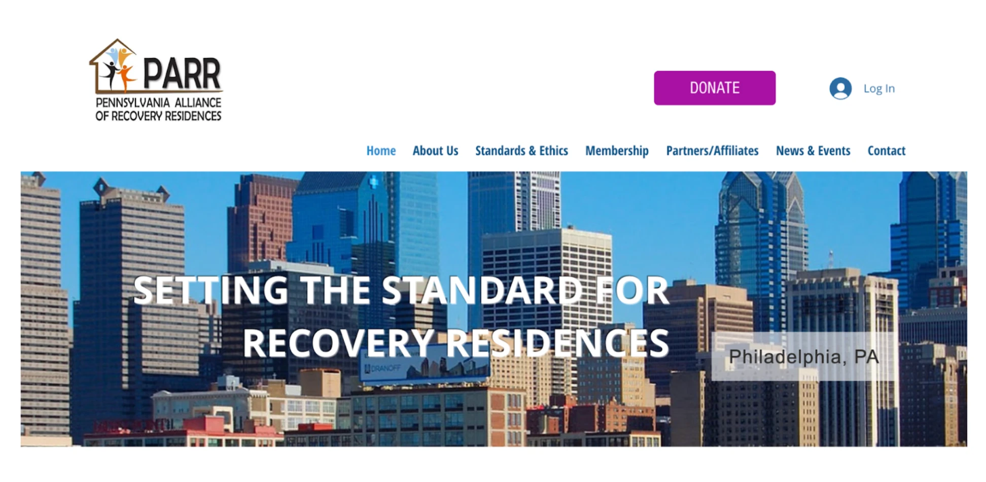 New York recovery housing representing the state's NARR affiliate NYSARR