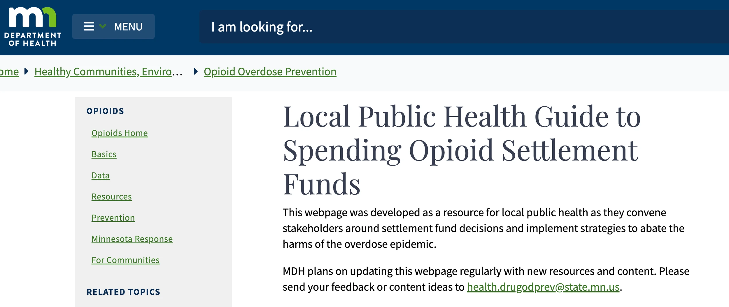 minnesota recovery residence grant funding opioid settlement news