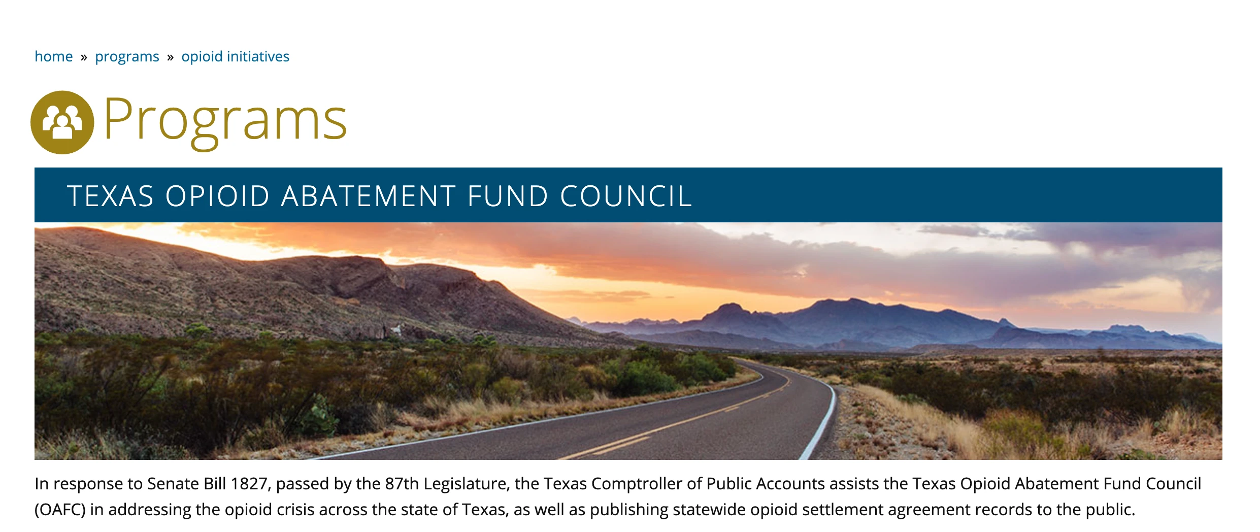 Sober Living Opioid Fund Updates: TN, MN, TX, CA, FL, OH.