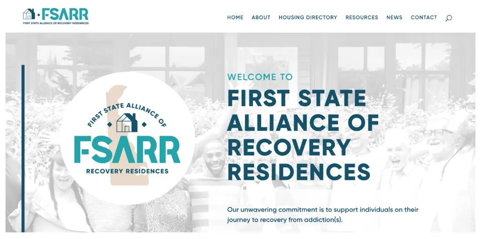 FSARR NARR affiliate Delaware sober living home regulation voluntary certification program law rule