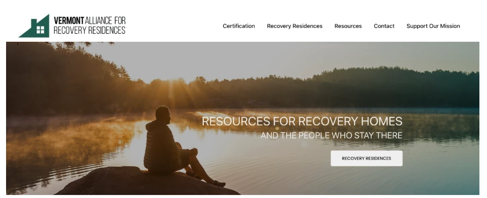 Vermont VTARR NARR affiliate sober living home recovery residence tenant eviction program sobriety regulation certification news